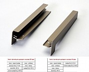 Pár venkovních hliníkových krytek PŘED OMÍTKOU 50-130 mm 