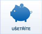 ušetříte